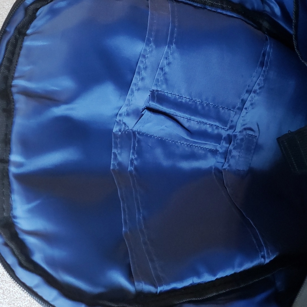 Hewlett-Packard Gray Blue Computer Backpack - image 5